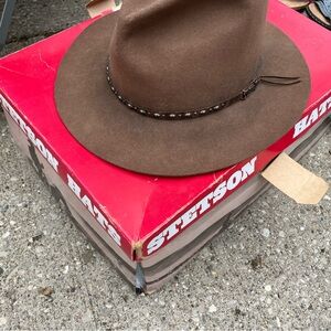 COPY - renegade Brown Men's Hat with Decorative Band